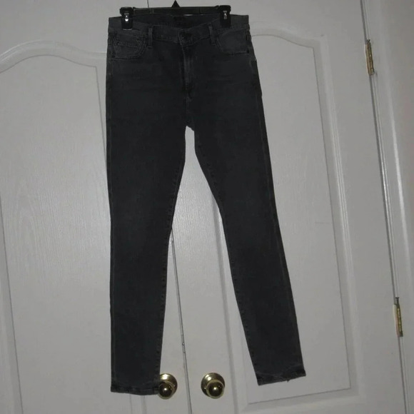 NWT CITIZENS OF HUMANITY Rocket Mid-Rise Skinny Black Jeans Size 30 - Picture 1 of 7